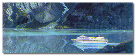 The Windward sailing Glacier Bay