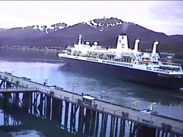 the Nieuw Amsterdam in Juneau