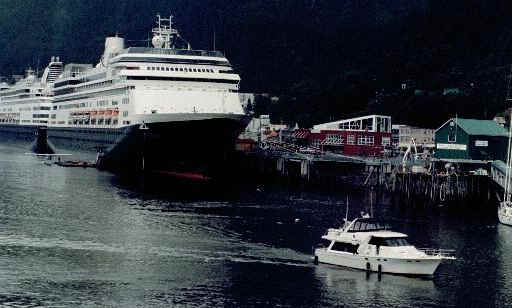 The Juneau waterfront