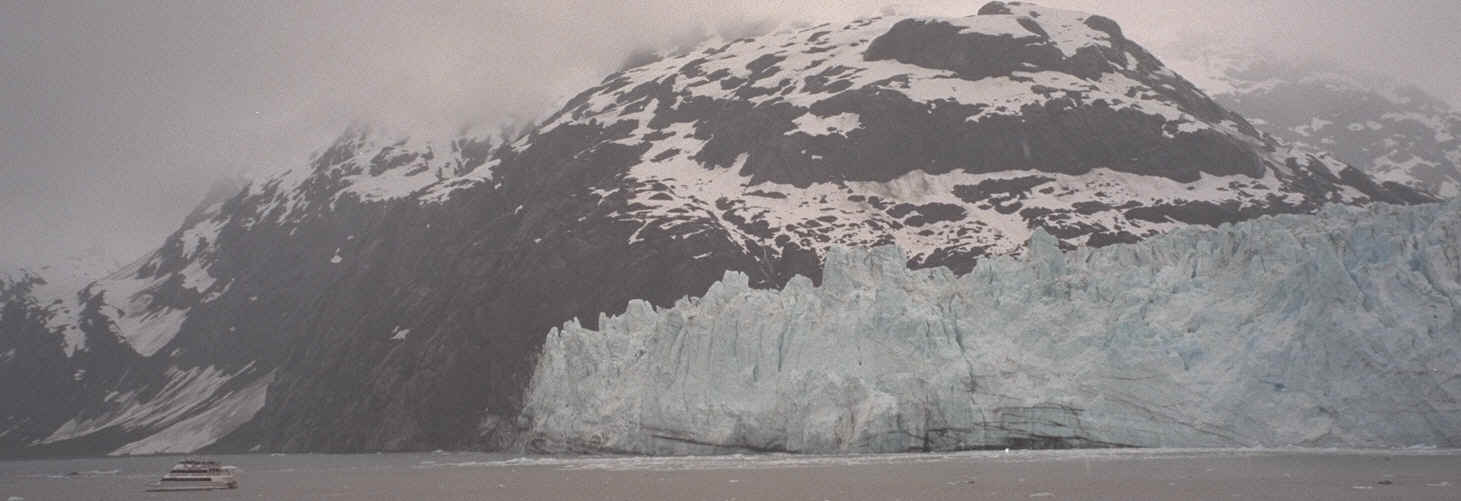 Glacier in Glacier Bay